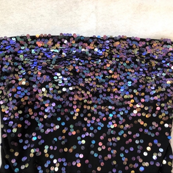 Strapless Express Sequin Tube Top medium - Picture 2 of 5